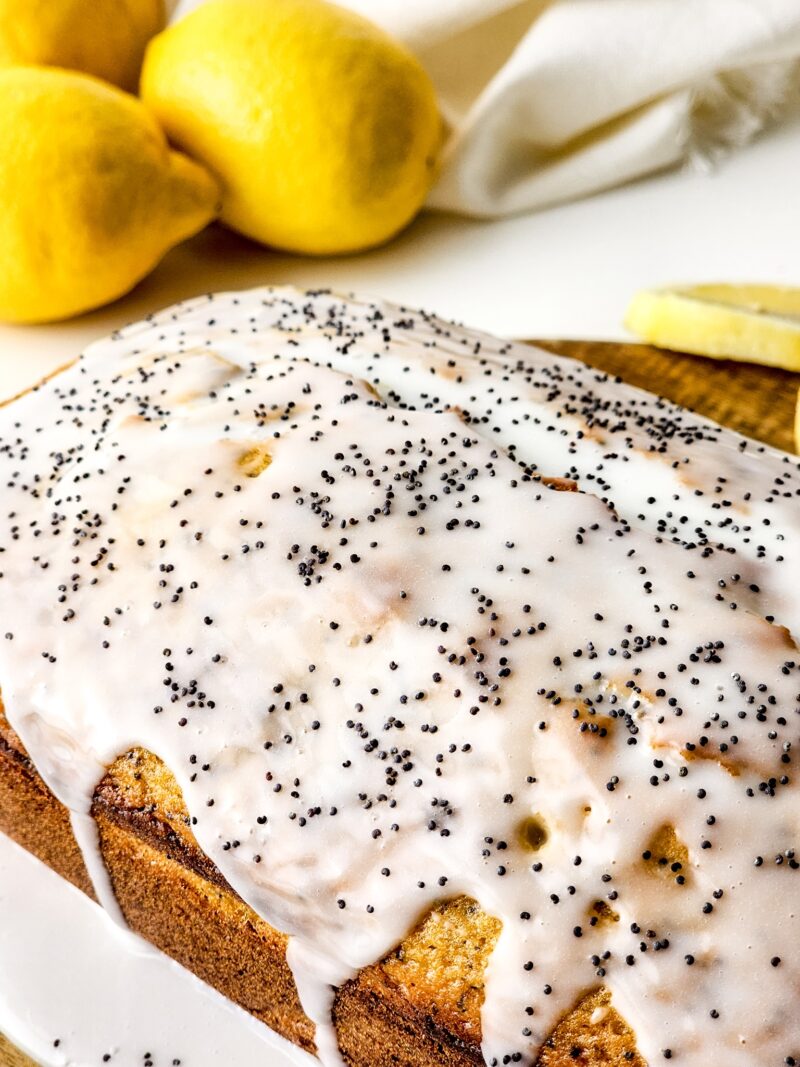 Lemon Poppyseed Loaf Cake Recipe