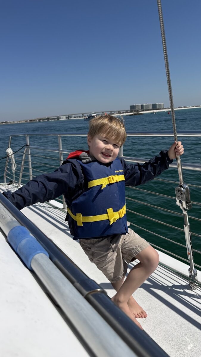 Setting sail on a Sail Wild Hearts Tour