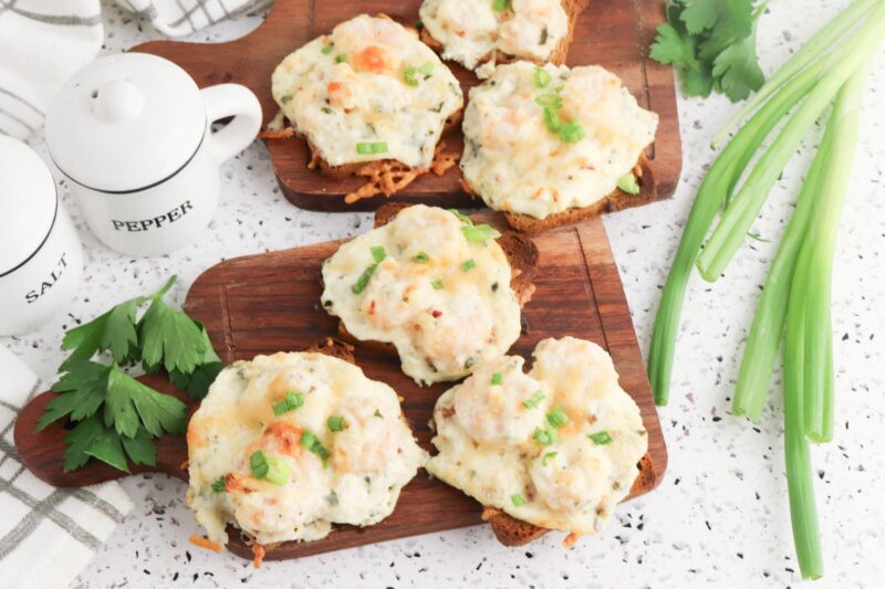 Topping with green onion to finish