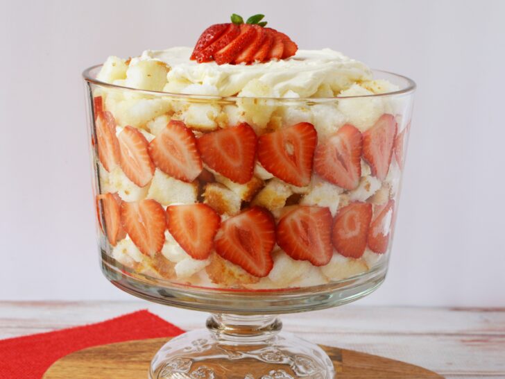 Boozy Grand Marnier Strawberry Trifle Recipe