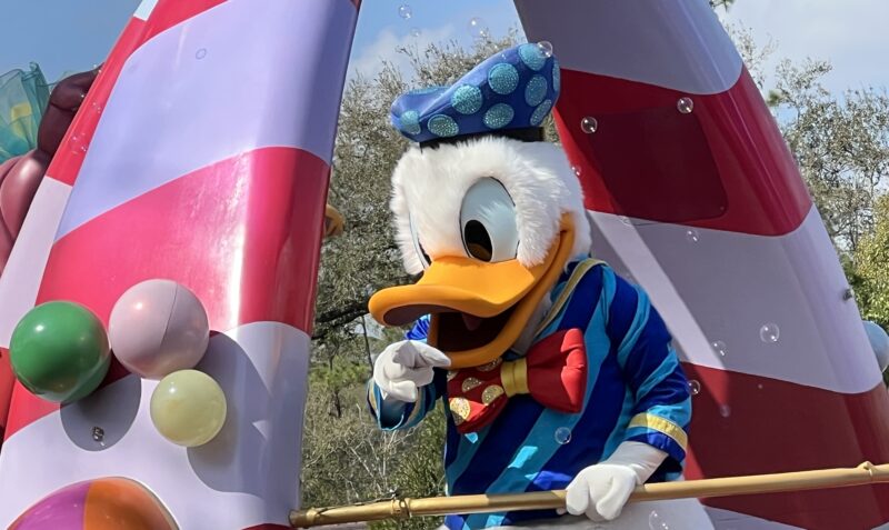 Donald Duck at Walt Disney World