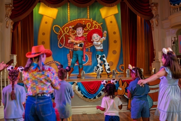 Jessie from Toy Story at Frontierland