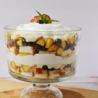 Peach and Blueberry Trifle Recipe
