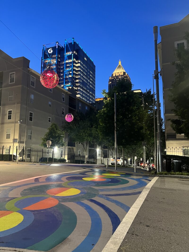 Atlanta Food Tour through Midtown after dark