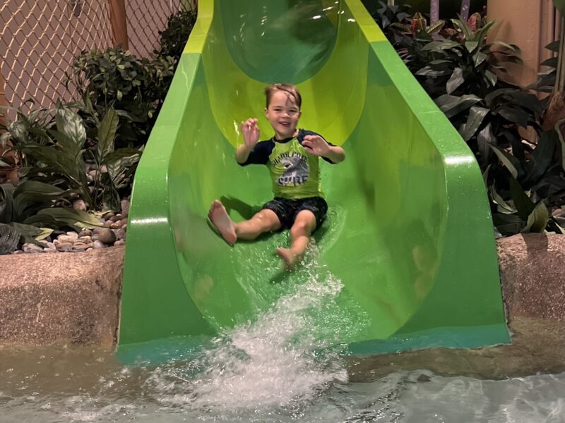Okana kids area at the waterpark