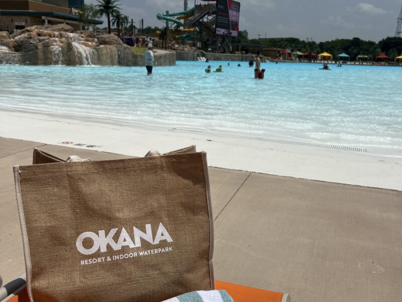 The OKANA lagoon outdoors