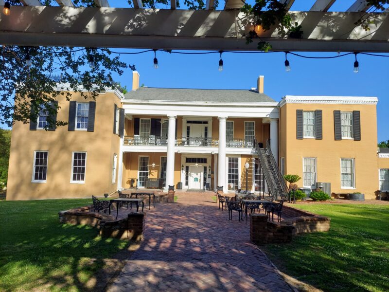 The Inn at Cedar Grove. An 1840s mansion in Vicksburg, Mississippi, now a Bed and Breakfast. 