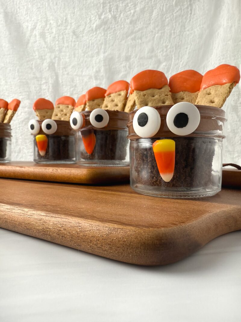 Thanksgiving Tukey Cake Jars Recipe