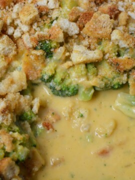Broccoli Cheese Casserole for Thanksgiving