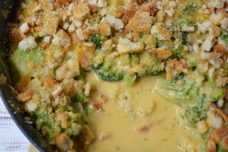 Broccoli Cheese Casserole for Thanksgiving